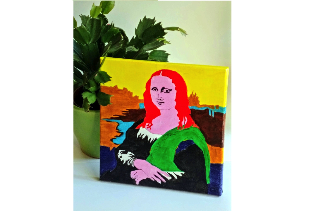 Schilderij Wie wil er nou geen Mona Lisa in huis? - Stofgenoeg
